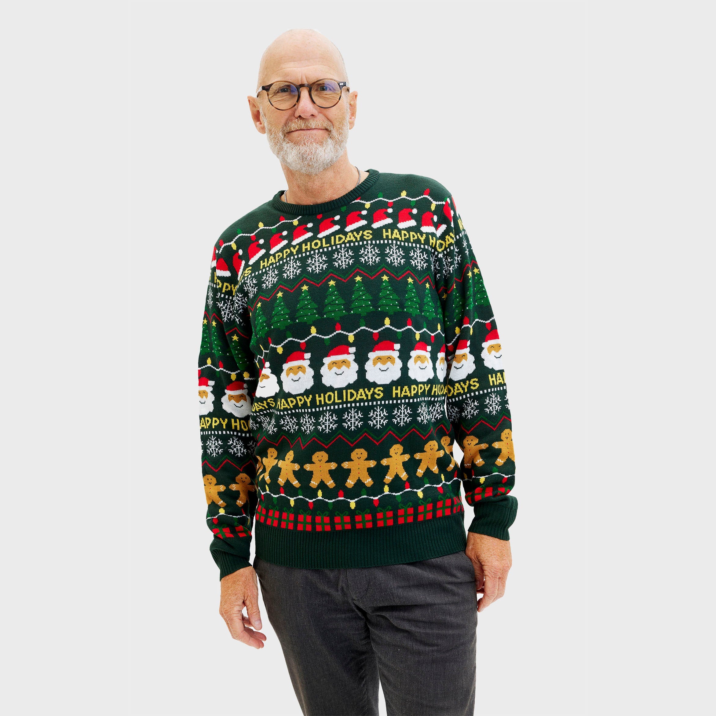 Christmas Sweater with a Vibe - Heren